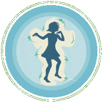 dance shake Sticker by HuMandalas