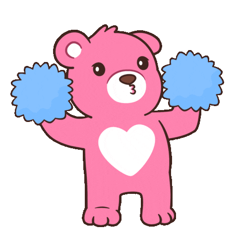 Lets Go Cheer Sticker by BEARISH