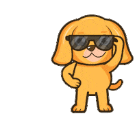 Dog Sticker by KingPuppy