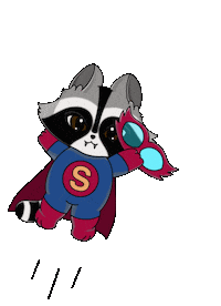 Hero Superhero Sticker