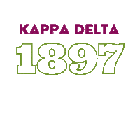 Sorority Sticker by Kappa Delta