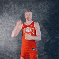Basketball Shoot GIF by Ohio State Athletics