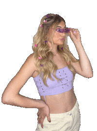tanjajeramaz what huh sunglasses woah Sticker