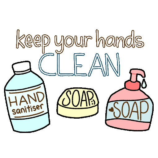 Clean Hands Sticker