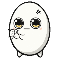 Angry Rock Sticker