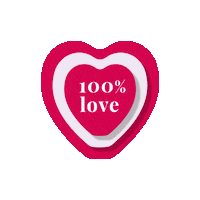 In Love Heart Sticker by Escada Fragrances
