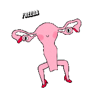 FreedaES girl power make up feminismo boob Sticker
