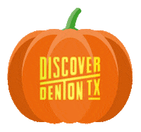 Jack O Lantern Halloween Sticker by Discover Denton