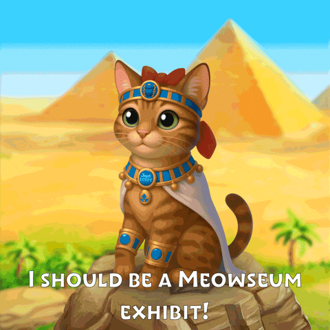 Ancient Egypt Cats GIF by G5 games