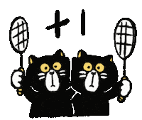 Badminton Sticker