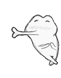 snotediary love kiss frog 뽀뽀 Sticker