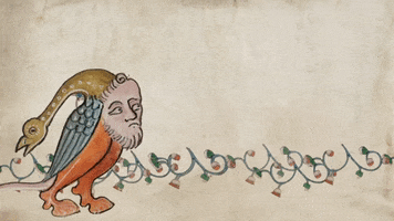 apbale walking beard on my way grumpy GIF