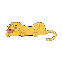 Tiger Sticker by tvbrics