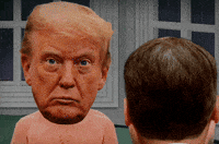 Trump Kiss GIF by South Park