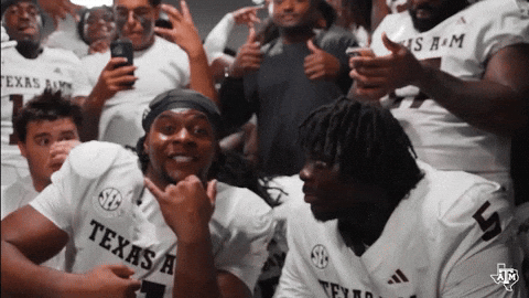 aggieathletics giphyupload football win sec GIF