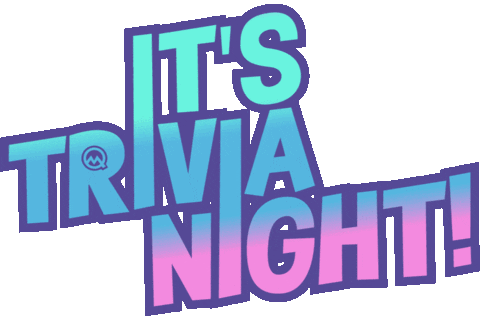 Night Trivia Sticker by Quiz Meisters