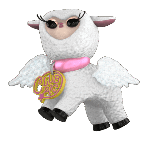 Sticker Sheep Sticker by Aliina Kauranne