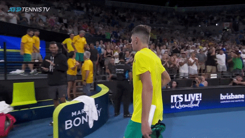 Lets Go Fist Bump GIF by Tennis TV