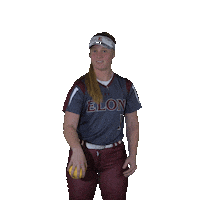 Elon Softball Sticker by Elon Phoenix