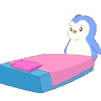 Tired Good Night Sticker by Pudgy Penguins