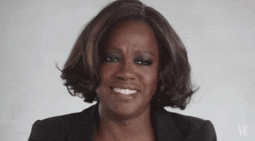 Happy Viola Davis GIF