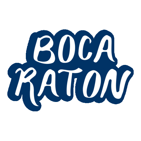 Boca Raton Sticker by Florida Atlantic University