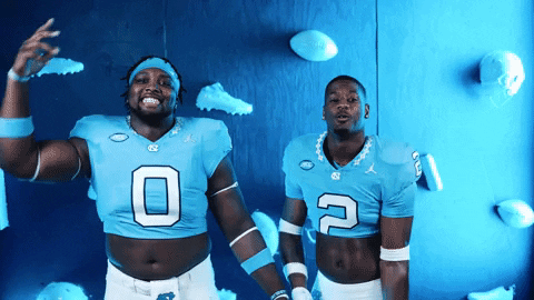 North Carolina Football GIF by UNC Tar Heels