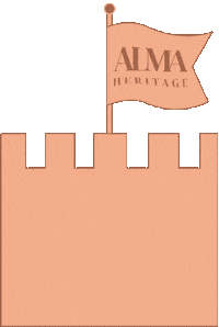 Trip Flag Sticker by Alma Heritage