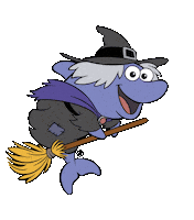 Trick Or Treat Halloween Sticker by goldfishswimschool