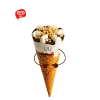 Ice Cream Cornetto Sticker by Kibon