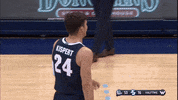 GonzagaBulldogs basketball celebration high five bench GIF