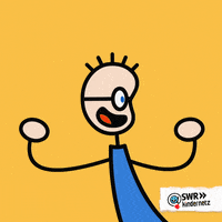 Happy Dance GIF by SWR Kindernetz