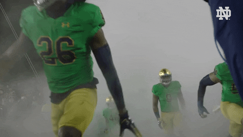 GIF by Notre Dame Fighting Irish