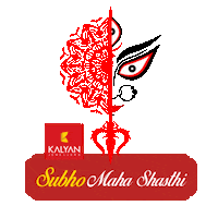 Navratri Durgapuja Sticker by KalyanJewellers