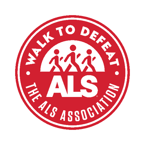 Cure4als giphyupload als alswpa walk to defeat als Sticker