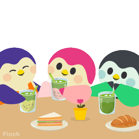 Gathering Catch Up Sticker by Finch Care