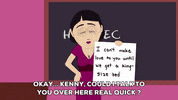 notes talking GIF by South Park 
