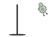 Avobrothers dance sexy milano avocado Sticker