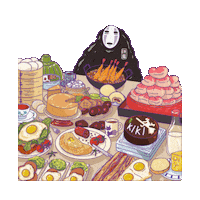 Studio Ghibli Wow Sticker