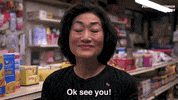 ok see you jean yoon GIF by Kim's Convenience