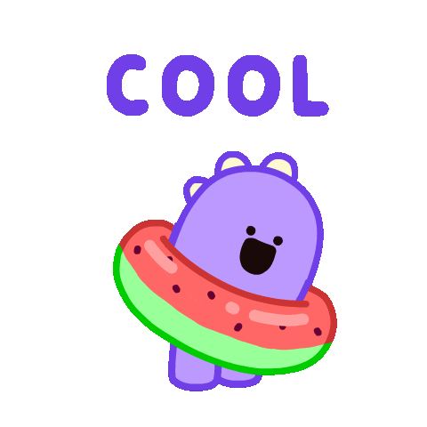 Happy Summer Vacation Sticker by DINOSALLY
