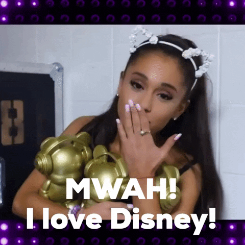 Ariana Grande Blow Kiss GIF by Radio Disney