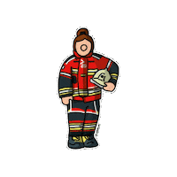 Seguridad Uniforme Sticker by Txikito
