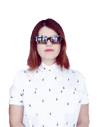 Glasses Fabulosa Sticker