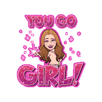 by_pattryflor girlpower linda meninas yougogirl Sticker