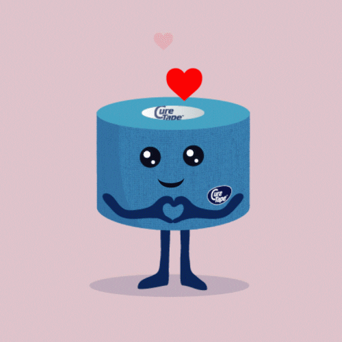 FysioTape giphyupload love valentine in love GIF
