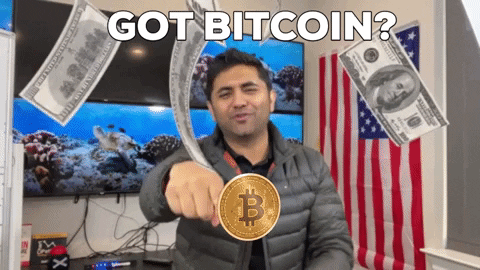 Stock Market Bitcoin GIF by Satish Gaire