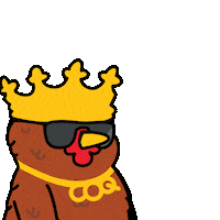 COQINU money bling coq coqinu Sticker