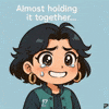 Tearing Up On The Edge GIF by Persona