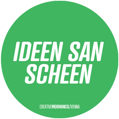 CMVienna creative vienna creativemornings morning person Sticker